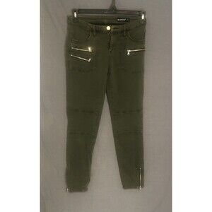 Blank NYC Green Jeans Skinny Leg Women's Size 27 Low Rise